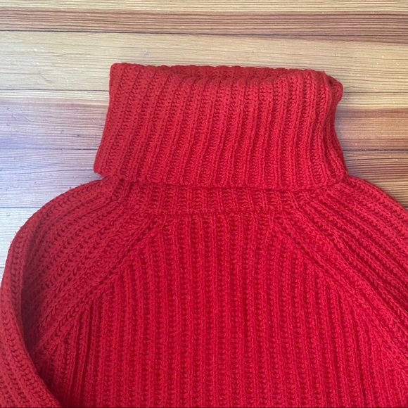 Madewell Chunky Color Block Turtleneck - Picture 2 of 5